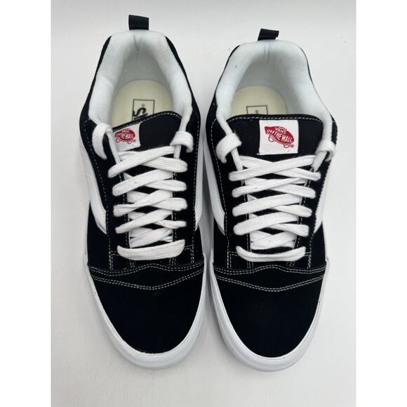 Vans KNU SKOOL Men's NEW Casual Shoe Black/White US Size 13 Medium - Picture 6 of 11